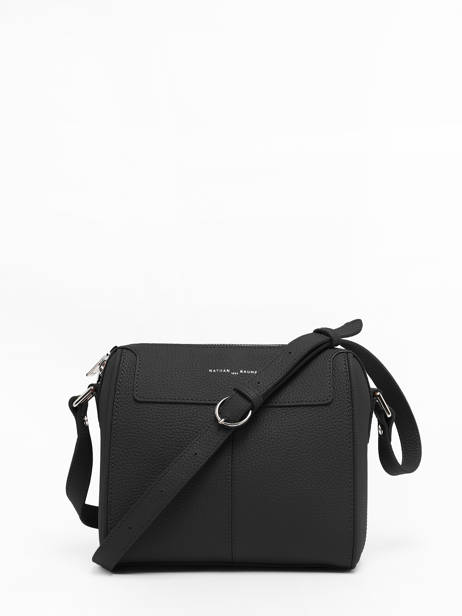 Sac Bandoulière Riders Cuir Nathan baume Noir riders 3 vue secondaire 4