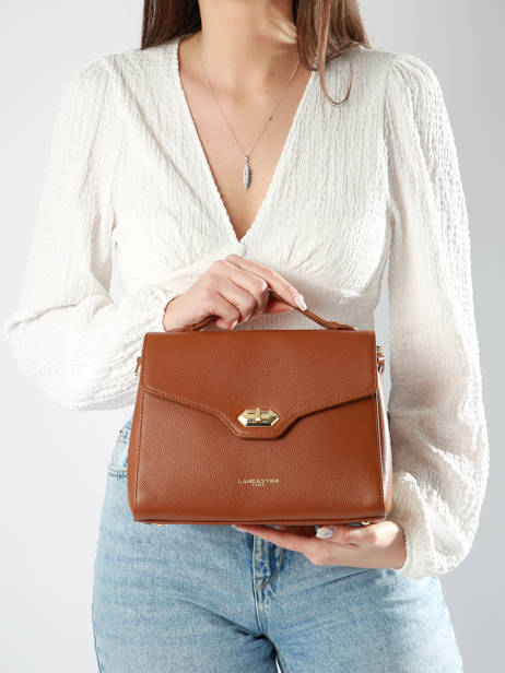 Sac Bandoulière Milano Cosmos Cuir Lancaster Marron milano cosmos 55 vue secondaire 1