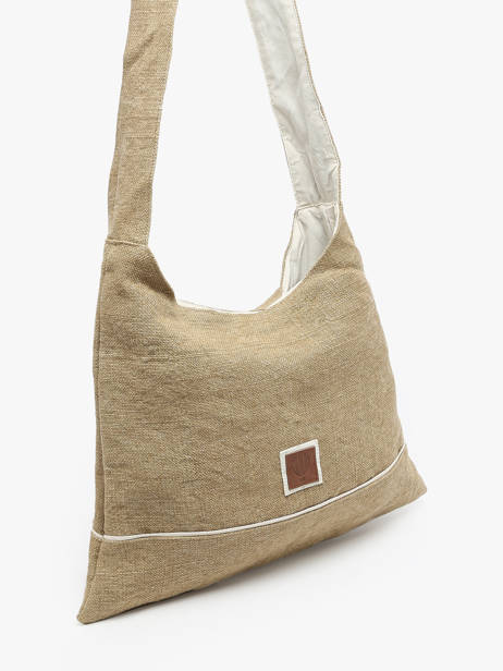 Cabas Naturel Le voyage en panier Beige naturel PM806 vue secondaire 2