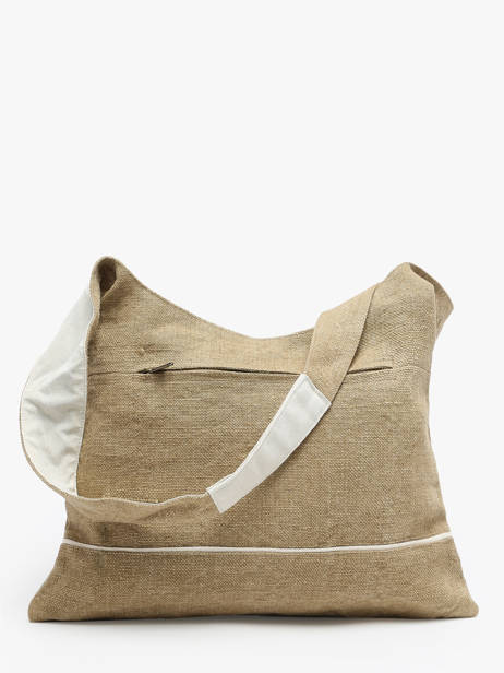 Cabas Naturel Le voyage en panier Beige naturel PM806 vue secondaire 4