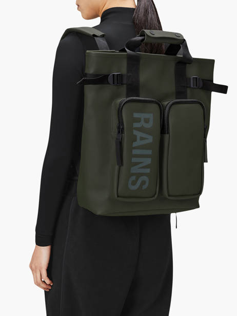 Sac à Dos Business Rains Vert city 14240 vue secondaire 1