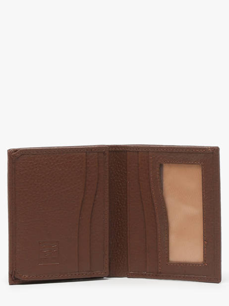 Portefeuille Cuir Crinkles Marron caviar 14178 vue secondaire 1