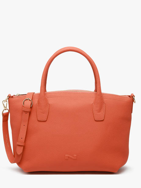 Sac à Main Tiny Cuir Nathan baume Orange victoria 88