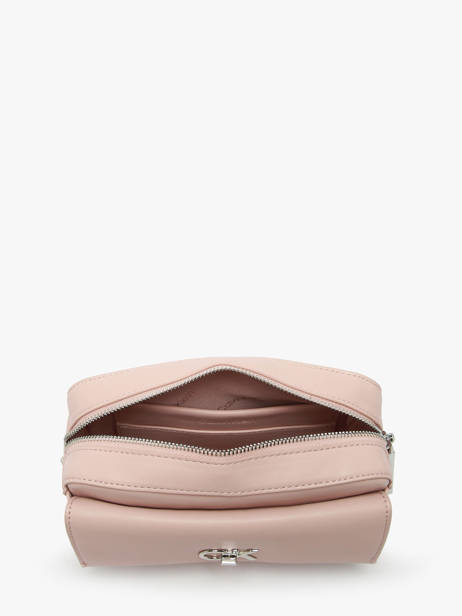 Sac Bandoulière Ck Pocket Polyester Recyclé Calvin klein jeans Rose ck pocket K613089 vue secondaire 3