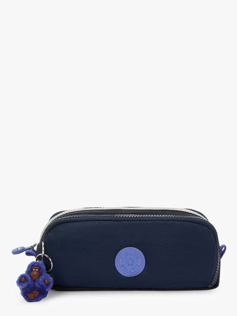 Trousse 3 Compartiments Kipling Bleu back to school K13564