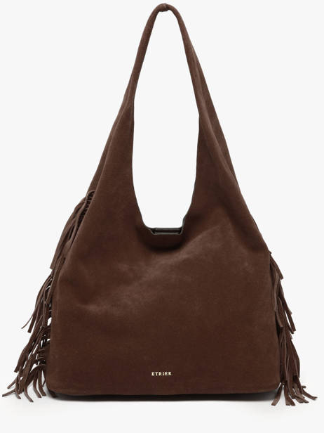 Sac Porté épaule L Country Cuir Etrier Marron country ECOU154L