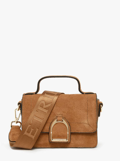 Sac Bandoulière Altesse Suede Etrier Marron altesse suede EASU048X