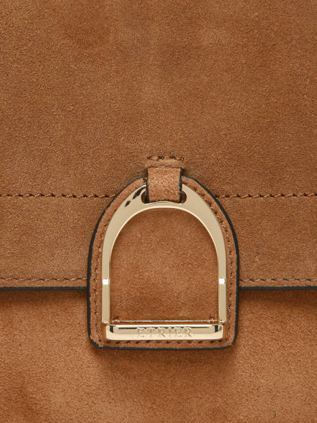 Sac Bandoulière Altesse Suede Etrier Marron altesse suede EASU048X vue secondaire 4