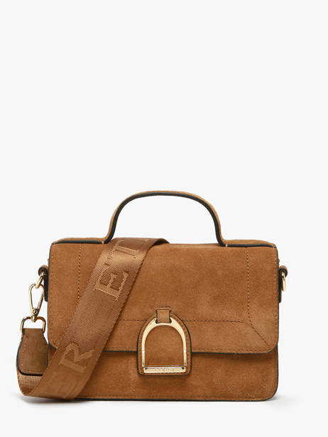 Sac Bandoulière Altesse Suede Etrier Marron altesse suede EASU048S
