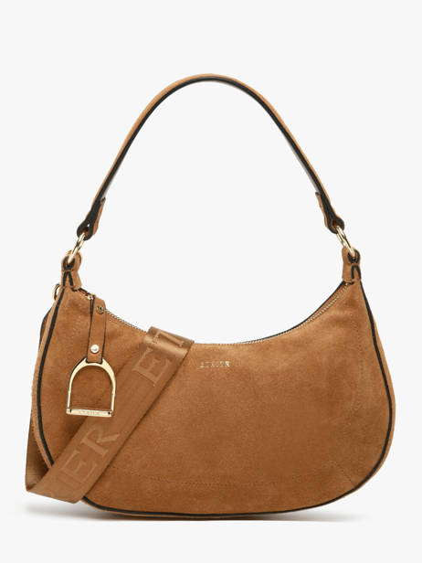Sac Porté épaule Altesse Suede Etrier Marron altesse suede EASU017M