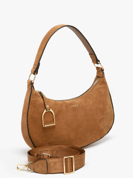 Sac Porté épaule Altesse Suede Etrier Marron altesse suede EASU017M vue secondaire 1