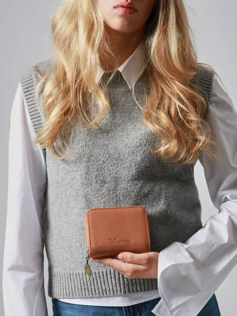 Porte-monnaie Crocus Woomen Marron crocus WCRO95 vue secondaire 1