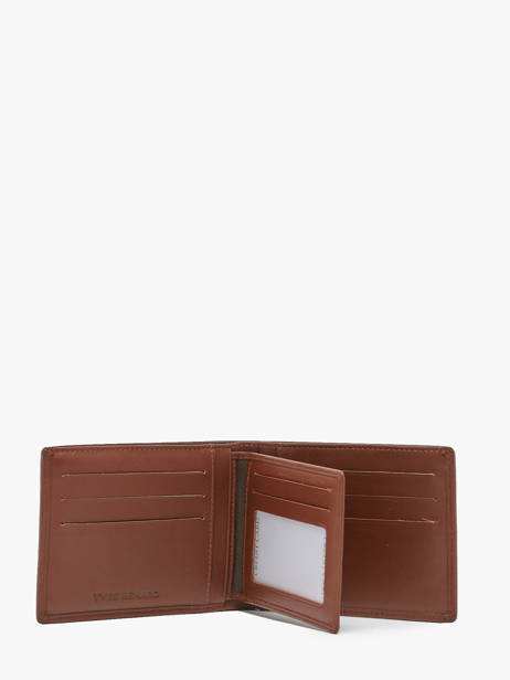 Portefeuille Cuir Yves renard Marron smooth 1574 vue secondaire 1