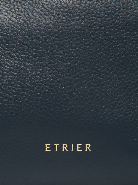 Sac Banane M Tradition Cuir Etrier Bleu tradition ETRA022M vue secondaire 4