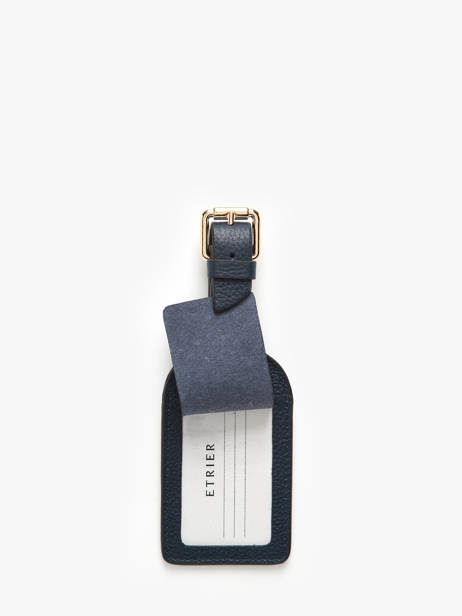 Porte-adresse Tradition Cuir Etrier Bleu tradition ETRA901M vue secondaire 1