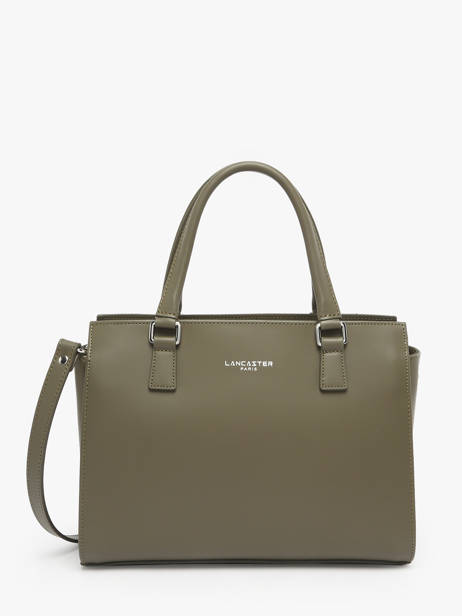 Sac Trapèze Smooth Cuir Lancaster Vert smooth 3