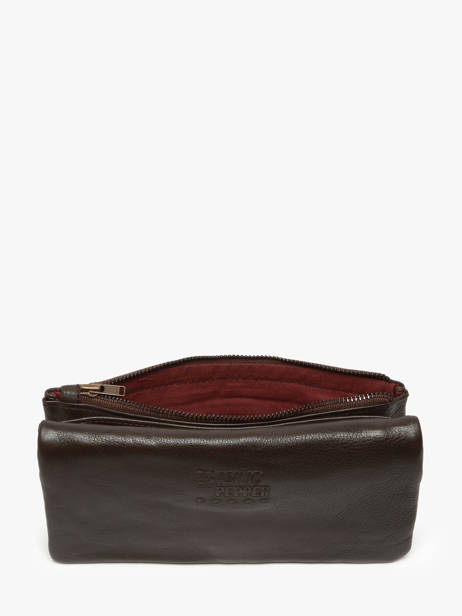 Portefeuille Cow Cuir Basilic pepper Marron cow BCOW96 vue secondaire 2