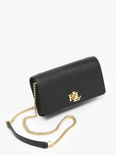 Sac Bandoulière Dryden Cuir Lauren ralph lauren Noir dryden 32966784 vue secondaire 2