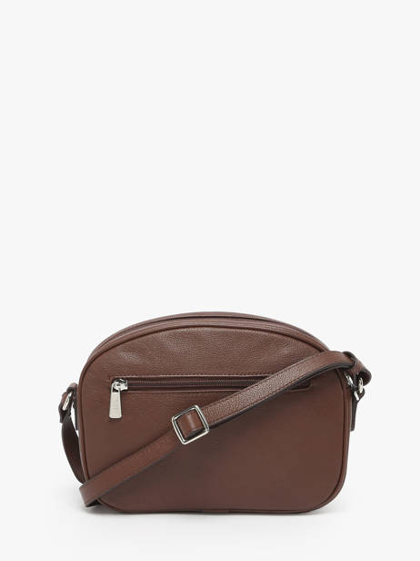 Sac Bandoulière Confort Cuir Hexagona Marron confort 469993 vue secondaire 4