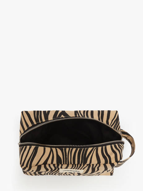 La Trousse Tournelles Xl Coton Recyclé Rivedroite Bleu wild tribe TOURXWIL vue secondaire 1