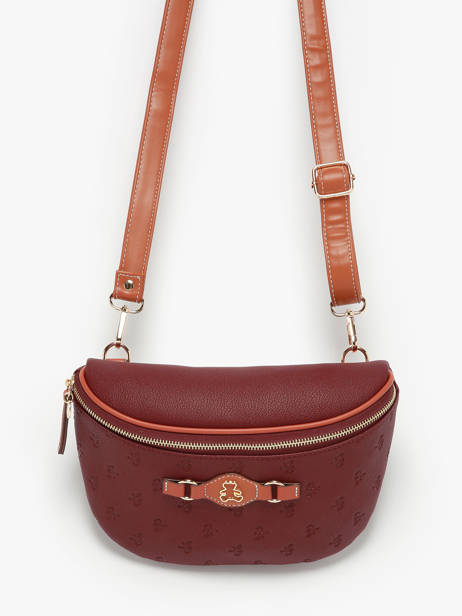 Sac Banane Lulu castagnette Violet embossed YUTH vue secondaire 2