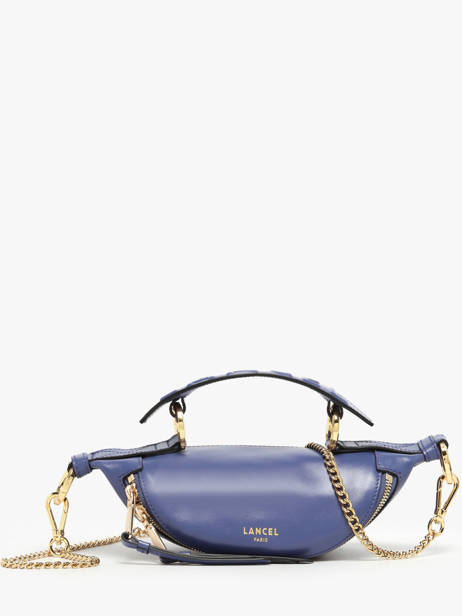 Sac Xs Origami Cuir Lancel Bleu origami A12526