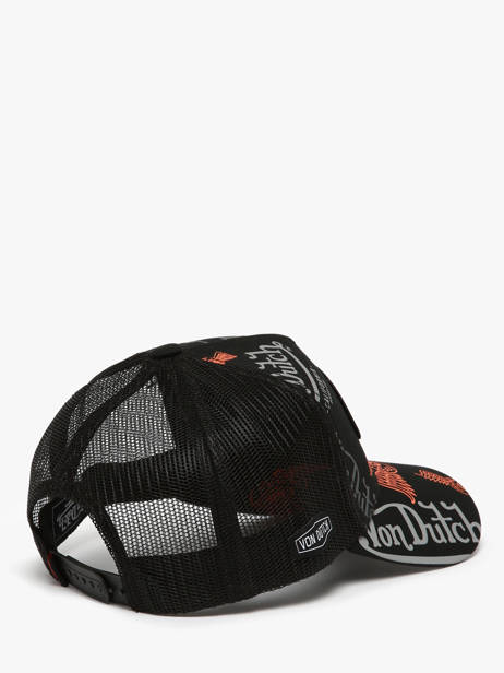 Casquette Von dutch Noir accessoires 3 vue secondaire 2