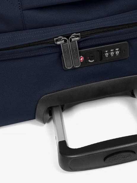 Valise Cabine Eastpak Bleu authentic luggage EK0A5BA7 vue secondaire 1