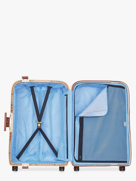 Valise Rigide Moncey Delsey Beige moncey 3844820E vue secondaire 3