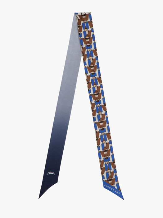 Longchamp Soie gots Foulard Multicolore