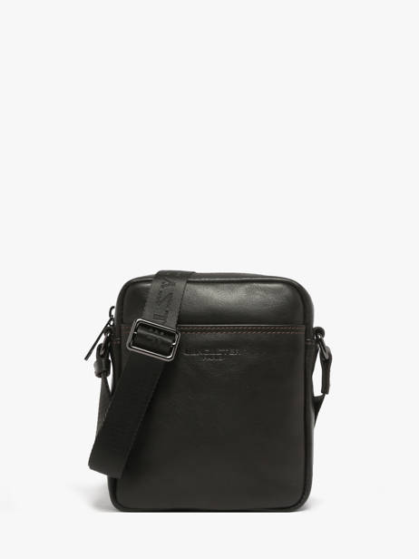 Sac Bandoulière Lancaster Marron soft vintage homme 24