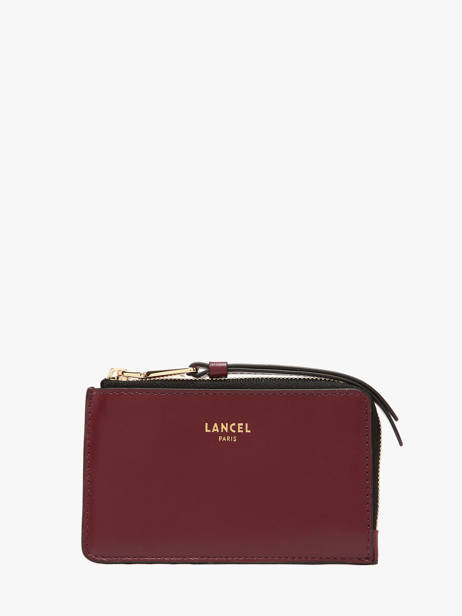 Porte-cartes Origami Cuir Lancel Violet origami A13422