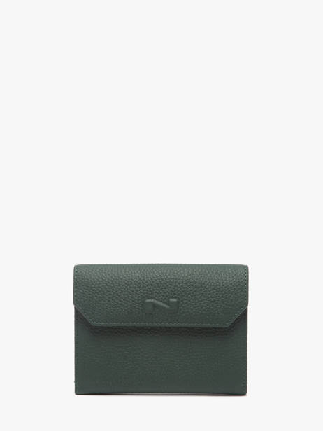 Portefeuille Original N 2 Compartiments Cuir Nathan baume Vert original n 413N