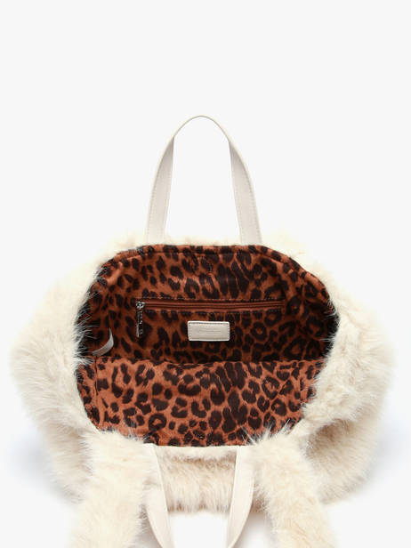 Sac Porté Main Et épaule Fur Fourrure Miniprix Beige fur A471 vue secondaire 3