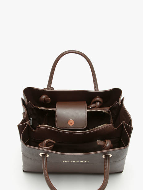 Sac Porté Main Alexia Valentino Marron alexia VBS5A802 vue secondaire 2