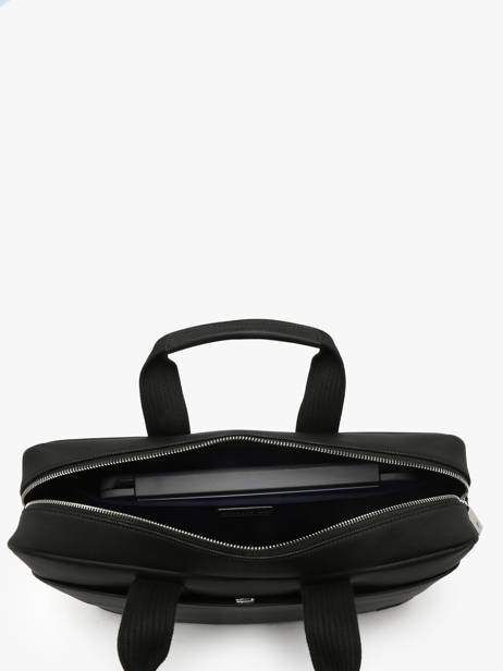 Porte Documents (main) Lacoste Noir men's classic NH4429HC vue secondaire 3