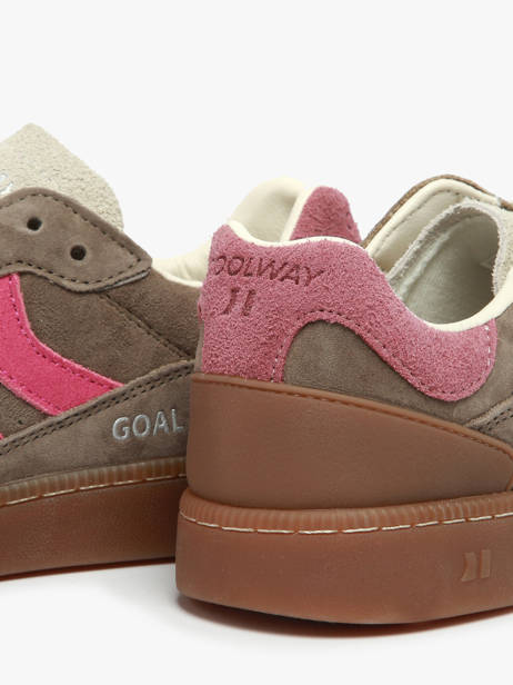 Sneakers Goal En Cuir Coolway Marron men 8623594 vue secondaire 2