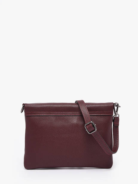 Sac Bandoulière Caviar Cuir Milano Rouge caviar CA22112 vue secondaire 3