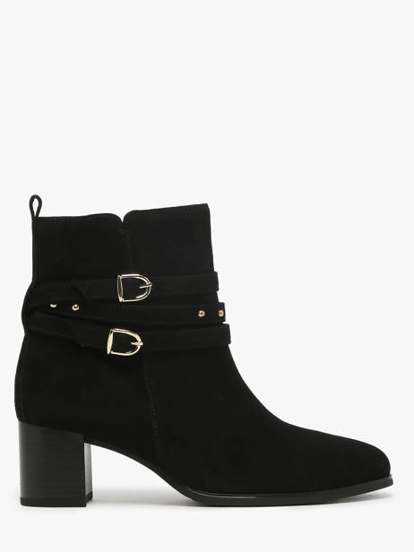 Bottines à Talon En Cuir Gabor Noir women 17