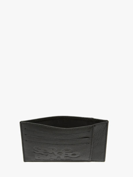 Porte-cartes Cuir Serge blanco Noir baltimore BAL21110 vue secondaire 1