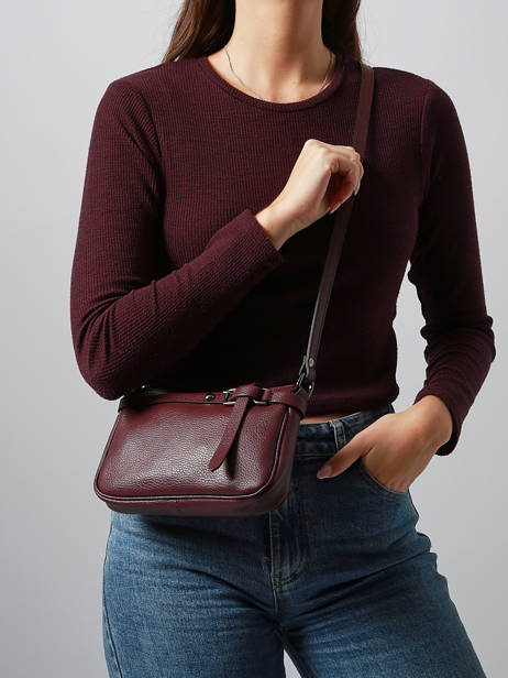 Sac Bandoulière Caviar Cuir Milano Rouge caviar G1421N vue secondaire 1