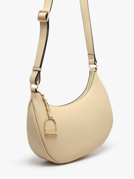 Sac Bandoulière Torsade Cuir Etrier Beige torsade ETOS167M vue secondaire 1