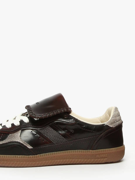 Sneakers En Cuir Alohas Marron women 10120904 vue secondaire 2