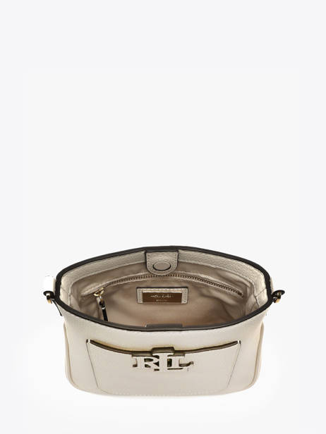 Sac Bandoulière Mini Cameryn Cuir Lauren ralph lauren Blanc cameryn 31982184 vue secondaire 3