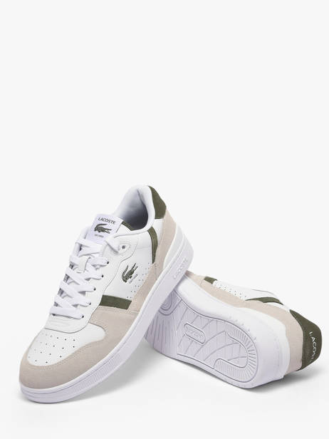 Sneakers En Cuir Lacoste Blanc men 1SMA0168 vue secondaire 3