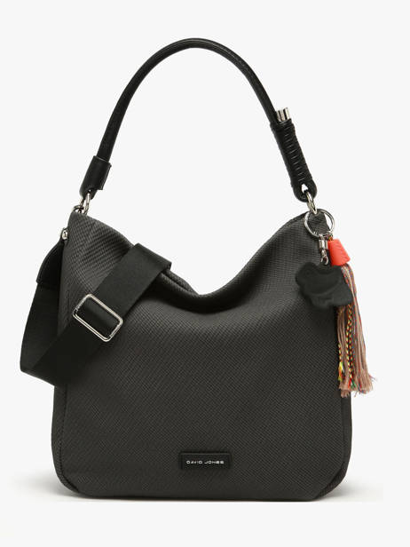 Sac Porté épaule Grigri Polyurethane David jones Noir grigri CM8384