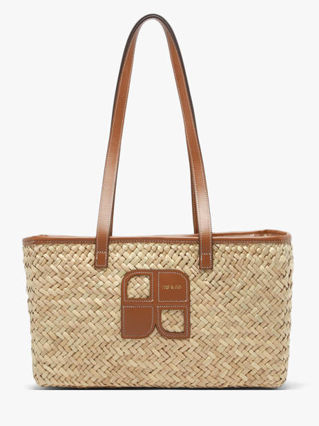 Sac Porté épaule Paille Nat et nin Beige paille PL