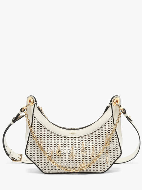 Sac Bandoulière M Croisette Charms Cuir Lancel Blanc croisette A14012