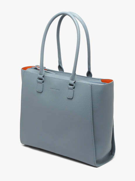 Sac Porté épaule Dorine Laurent david Bleu ld bags 75 vue secondaire 2