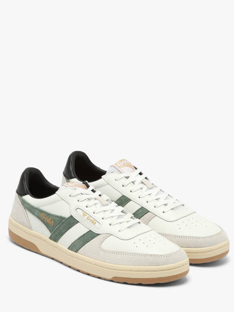 Sneakers En Cuir Gola Blanc men CMB336IN vue secondaire 2